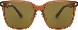 Ray-Ban RB2206D Asian Fit 663673 Mens Sunglasses Brown Size 57