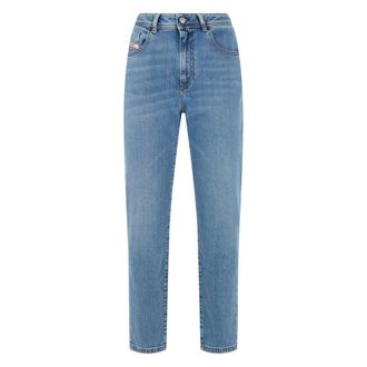 Diesel Slim-fit Jeans, female, Blue, Size: W27 Straight High Waist Versatile Jeans