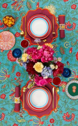 La DoubleJ Soup Plates Set Of 2 in Rainbow Azzurro Light Blue at Nordstrom