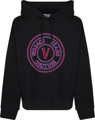Versace Jeans Couture Hoodie - Heren - Hoodies - Zwart - XS - Hoodies & sweatvesten