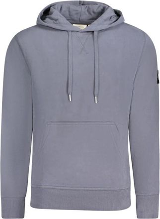 Calvin Klein Hooded Sweatshirt - Heren - Hoodies - Blauw - XL - Katoen - Hoodies & sweatvesten