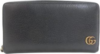 Gucci Pre-owned Lange Portemonnee (Bi-fold) - Dames - Vintage Accessoires - Zwart - ONE Size - Leer - Vintage