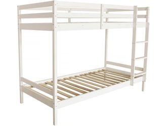 Habitat et Jardin Habitat Et Jardin - Litera Infantil De Madera lionel 90 X 190 Cm - Blanco