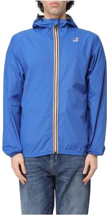 K-Way Heren, Jassen, Blauw, Maat: XL Nylon