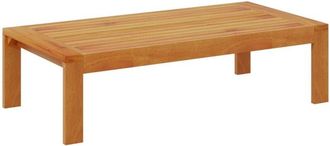 vidaXL Garden Table 100x50x27 cm Solid Wood Acacia vidaXL