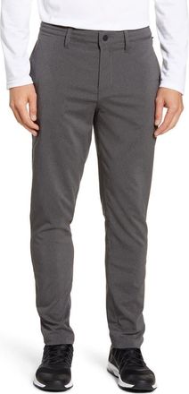 Zella Hybrid Tech Commuter Pants in Grey Obsidian Heather at Nordstrom, Size 32