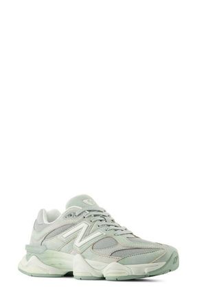 New Balance Gender Inclusive 9060 Sneaker in Mosaic Green/Sea Salt at Nordstrom, Size 10.5 Womens