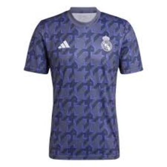 adidas Real Madrid Pre-Match Jersey Asia Sizing Blue IQ0544