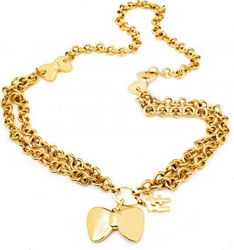 Folli Follie Womens 1N6T158Y Ladies Necklace - Gold - One Size