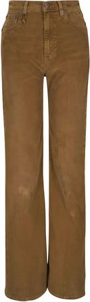 R13 Jeans Charlotte a coste - Marrone