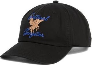 Spiritual Gangster Pegasus Dad Hat in Black at Nordstrom Rack