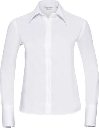 Russell Athletic Russell Collectie Dames/Dames Lange Mouw Ultiem Niet-Ijzershirt (Wit)