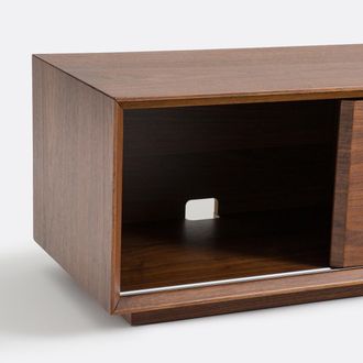 La Redoute Interieurs Notenhouten gefineerd hangend tv-meubel, Noyeto
