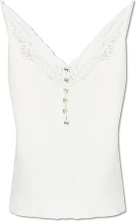 Self Portrait Mujer, Camisetas, Blanco, Talla: S