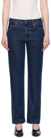 デニム・ジーパン SELF PORTRAIT 'Indigo Barrel Leg' jeans Indigo Barrel Leg Jeans – self-portrait
