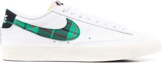 Nike Blazer Low 77 Premium sneakers - men - Fabric/Rubber/Calf Leather/Polyurethane - 7 - White