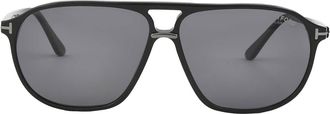 Tom Ford Bruce Polarized Smoke Navigator Mens Sunglasses FT1026-N 01D 61
