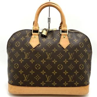 Louis Vuitton Pre-owned Handbags, female, Brown, Size: ONE SIZE Pre-owned Designer Top Handle Satchel