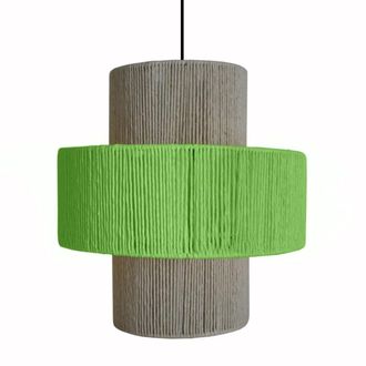 Tosel Suspensi&oacute;n metal Alt.90cm negro ;Pantalla: verde