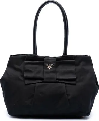 Prada Pre-owned Prada Tessuto Fiocco Bow Handbag Ladies XY75Q9WG6MN5580R
