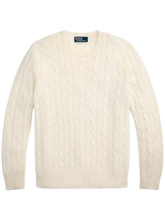Polo Ralph Lauren The Iconic Cable-knit Cashmere Sweater 710876728010