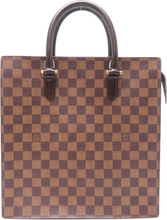 Louis Vuitton Brown Damier Canvas Tote Bag (Pre-Owned)