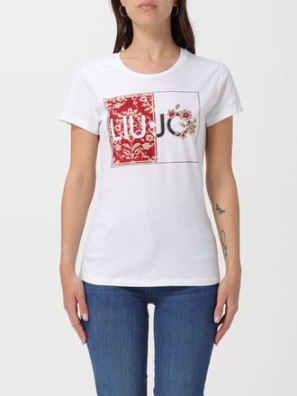 Liu Jo Versierde Logo Korte Mouwen T-shirt