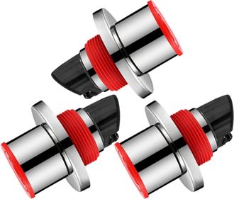 OEM Tap&oacute;n De Desag&uuml;e De Suelo A Prueba De Olores, De 3 Tubos, Color Plata Brillante