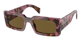 Prada PR A07SF Asian Fit 18N01T Womens Sunglasses Tortoiseshell Size 54