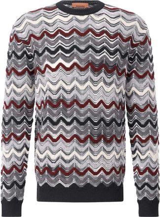Missoni Heren, Truien, Rood, Maat: L Wol