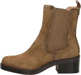 Tamaris Enkellaarsjes Hak - Dames - Chelseaboots - Bruin - 39 EU - Schoenen