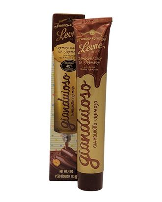 Leone Set of 6 Hazelnut Chocolate Spread Tubes 6-Pack