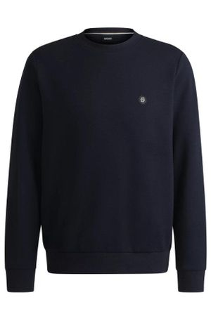 BOSS C-Sharpe Crewneck Sweatshirt With Double B Monogram