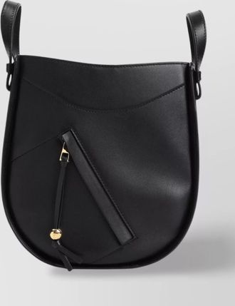 Loewe hammock slice leather shoulder bag