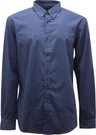 Harmont & Blaine Heren, Overhemden, Blauw, Maat: XL