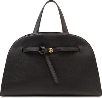 Tory Burch Romy Bauletto - Dames - Handtassen - Zwart - ONE Size - Leer - Tassen