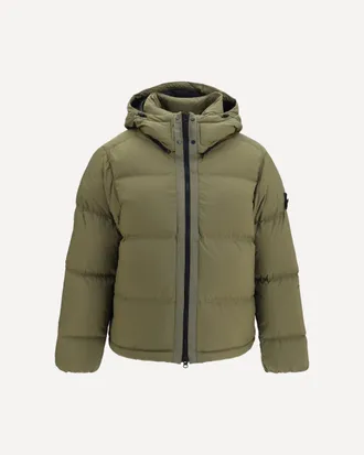 Stone Island Detachable hood down Jacket Male L
