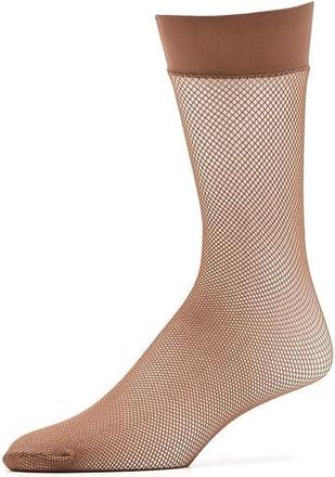 Wolford Twenties Econyl Recycled Yarn Knee Highs Knee high Womens Hose Honey : SM, Polyamide/Nylon