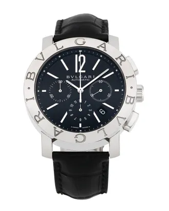 Bulgari Bulgari Mens Bvlgari Chronograph Watch, Circa 2000s (Authentic Pre-Loved)