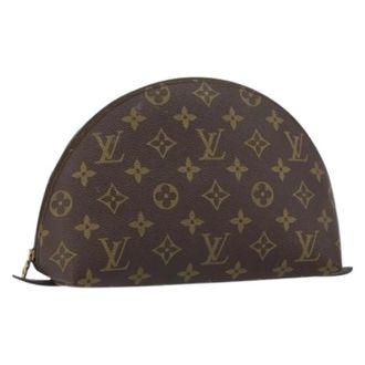Louis Vuitton Pre-owned Cosmetic Pouch - Dames - Vintage Clutch - Bruin - ONE Size - Vintage