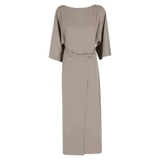 Meimeij Dames, Jurken, Bruin, Maat: XS