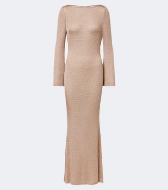 Alexandra Miro Dorian knitted maxi dress