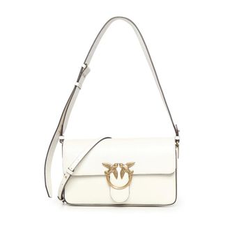 Pinko Shoulder Bags, female, White, Size: ONE SIZE Love Bag Borse