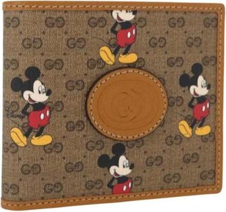 Gucci Pre-owned Wallets, female, Brown, Size: ONE SIZE Pre-owned Plastic Wallet