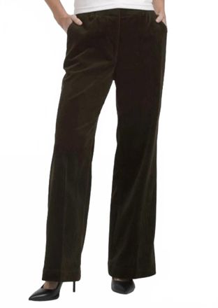 Elie Tahari Corduroy Pants In Green