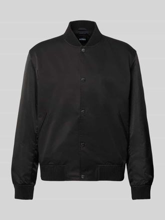 HUGO BOSS Relaxed Fit Blouson Modell H-COVER in Black, Gr&ouml;&szlig;e 46