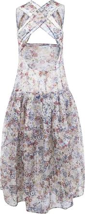 Khaite Dames, Jurken, Veelkleurig, Maat: XS Zijde