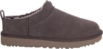 UGG Brown Solid Classic Micro Boot