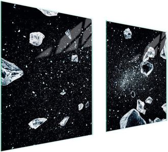 OEM Placa Protectora De Vidrio Para Estufa 85x52 Hielo