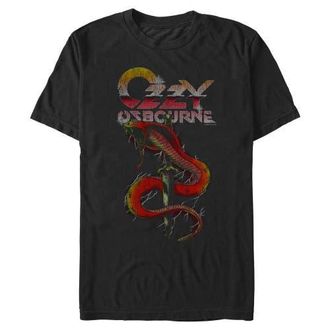 Ozzy Osbourne Mens Ozzy Osbourne Distressed Cobra Logo Graphic T-Shirt in Black at Nordstrom, Size Xxx-Large